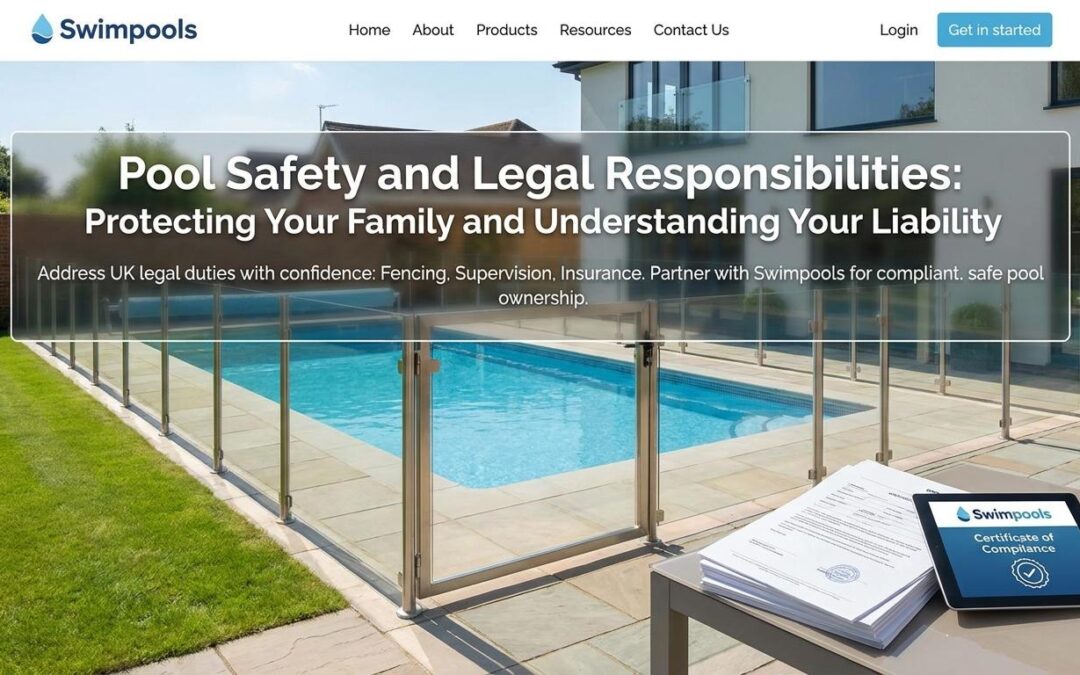 Pool Safety and Legal Responsibilities: Protecting Your Family and Understanding Your Liability